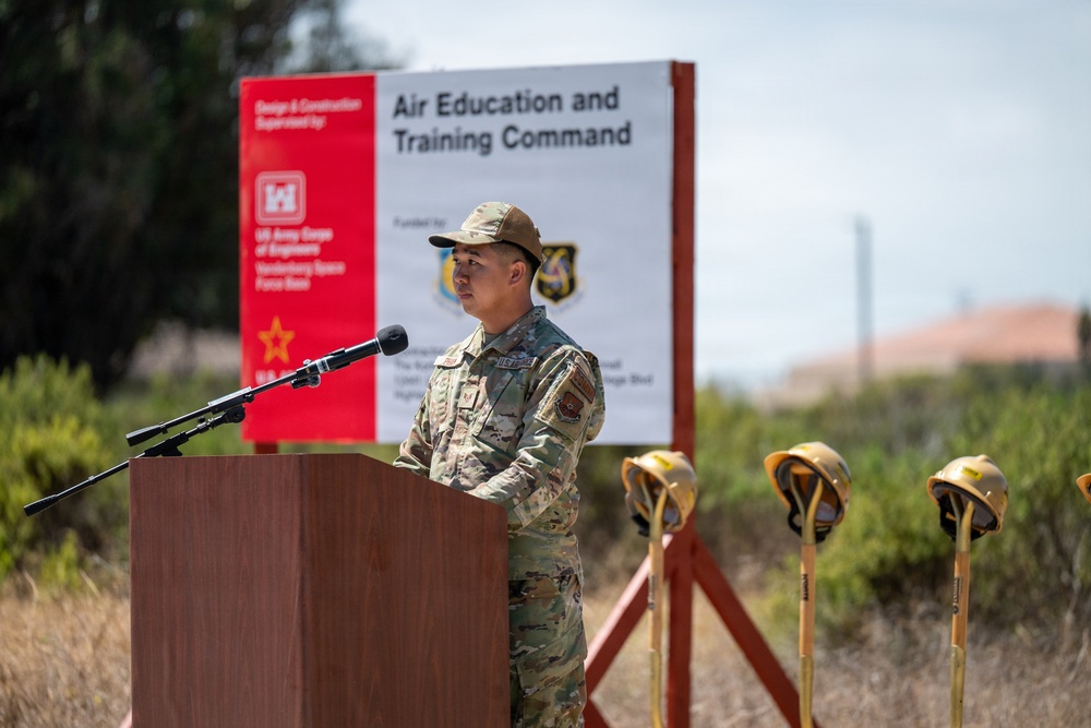 Sentinel AETC FTU Groundbreaking Ceremony at Vandenberg SFB