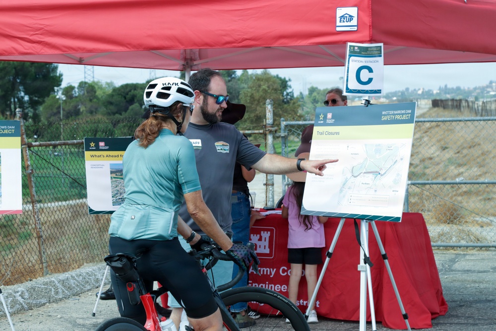 USACE hosts Whittier Narrows ‘Walk the Dam’ event