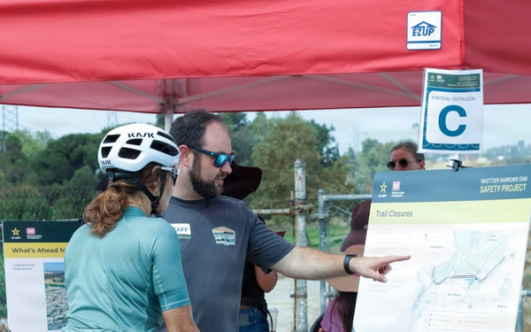USACE hosts Whittier Narrows ‘Walk the Dam’ event