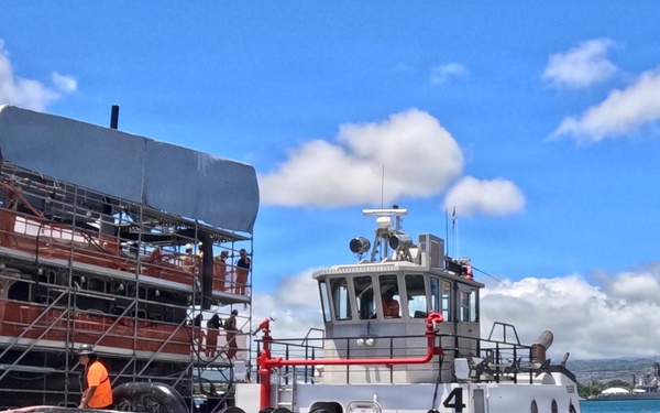 Pearl Harbor Naval Shipyard wraps up dry dock phase of North Carolina Maintenance