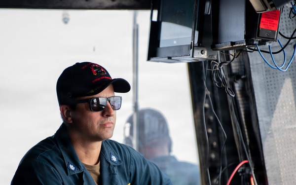 USS San Diego conducts routine operations