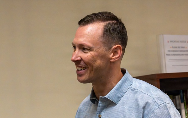 HON Tim Dill visits JBER