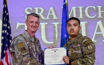 Hill Defender awarded Purple Heart