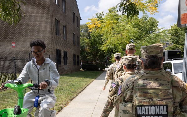 JTF-DC Iowa National Guardsmen patrol streets in D.C.