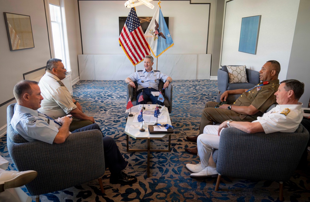 CJCS Meets with Australia, New Zealand, Fiji, and Tonga CHODs