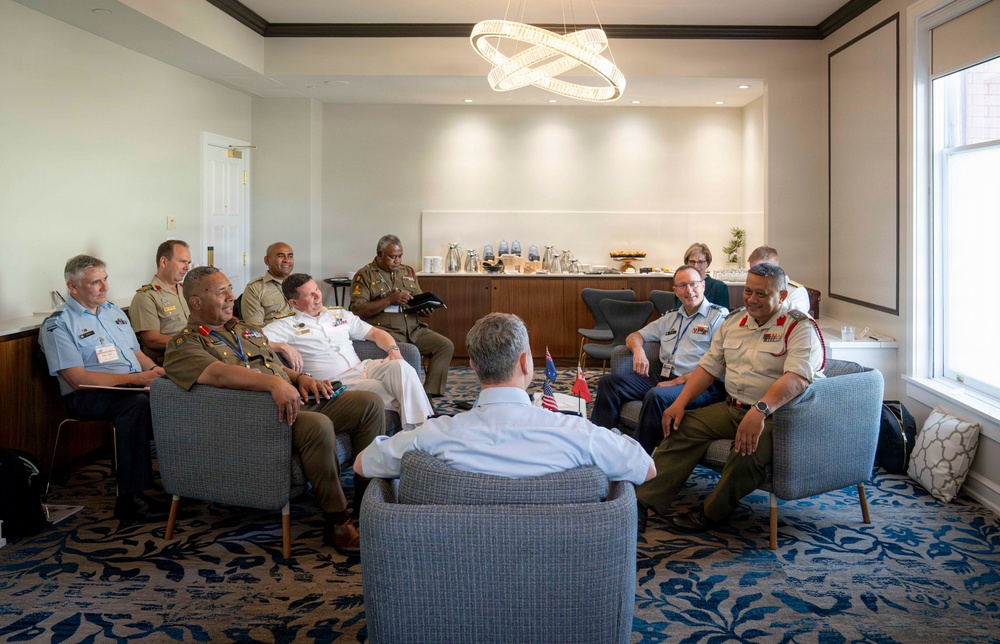 CJCS Meets with Australia, New Zealand, Fiji, and Tonga CHODs