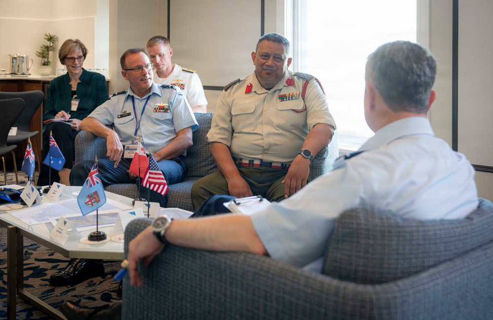 CJCS Meets with Australia, New Zealand, Fiji, and Tonga CHODs