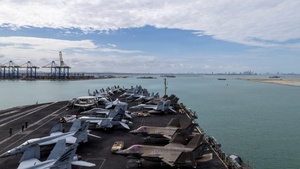 USS George Washington Operates in the Arabian Sea