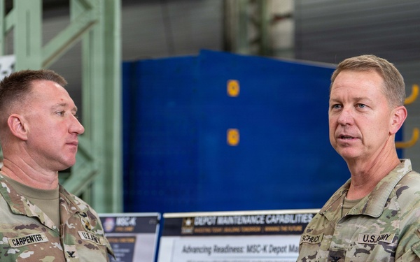 Strengthening Sustainment: 2ID Deputy Commander–Support Tours MSC K