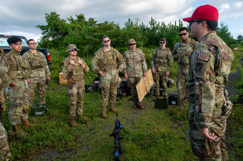Ready to respond: 35th SFS performs heavy weapons training