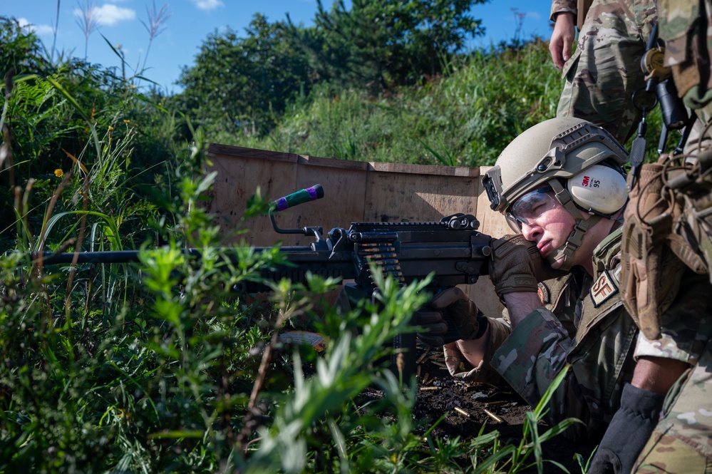 Ready to respond: 35th SFS performs heavy weapons training