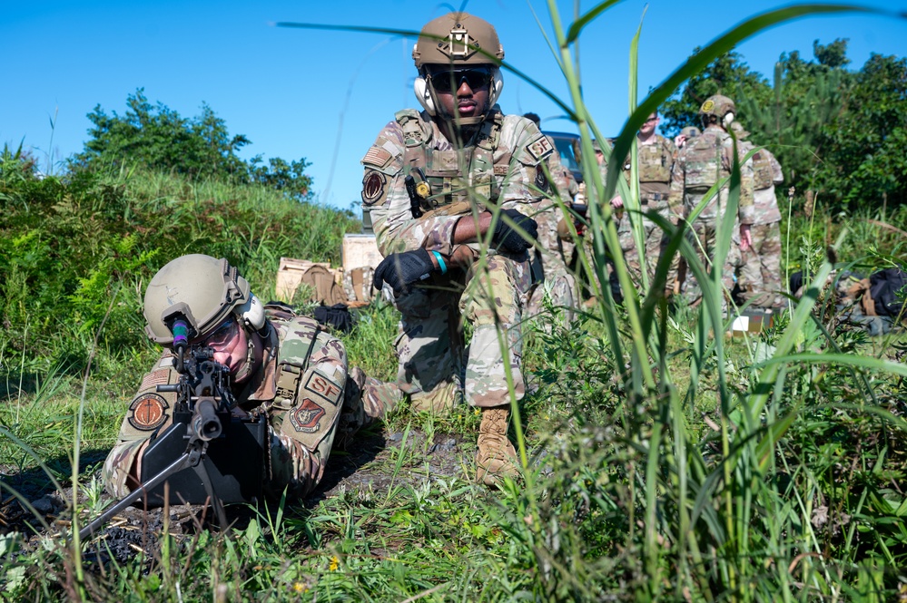 Ready to respond: 35th SFS performs heavy weapons training