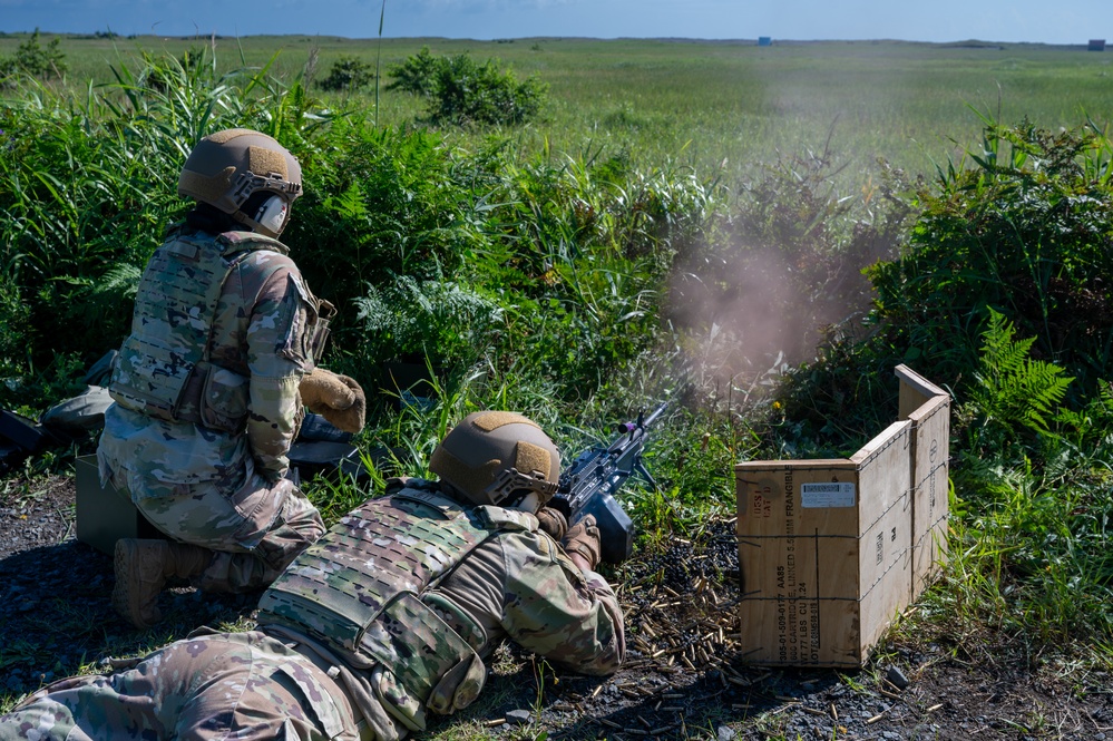 Ready to respond: 35th SFS performs heavy weapons training