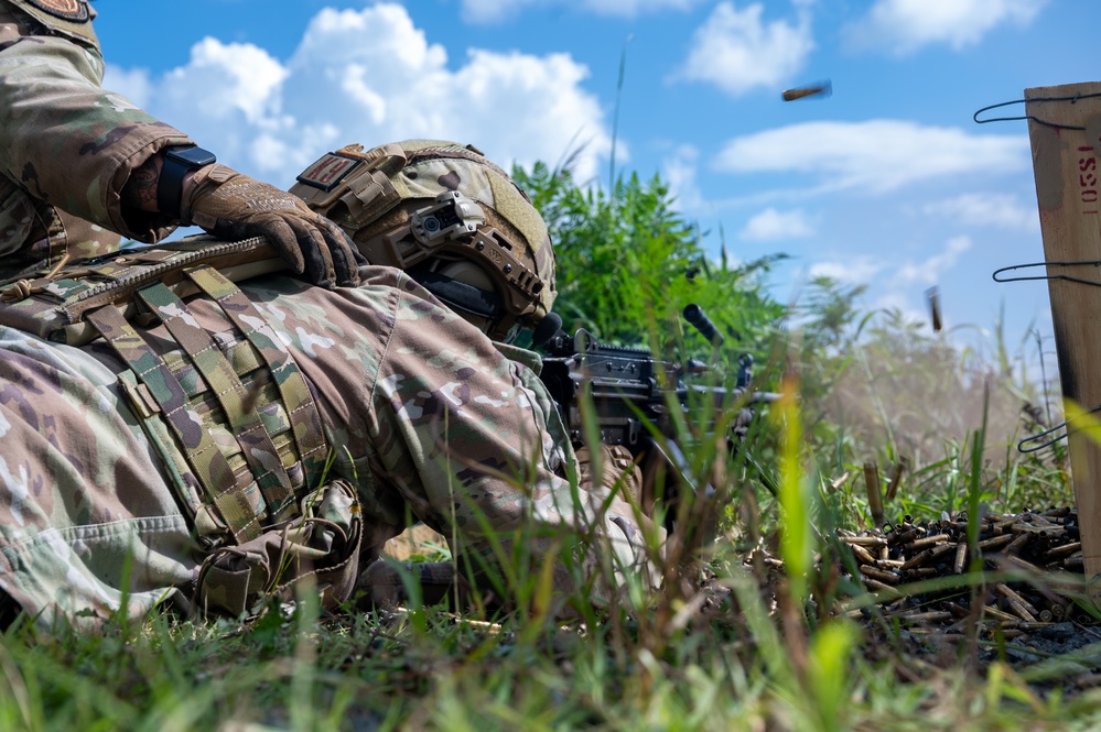 Ready to respond: 35th SFS performs heavy weapons training