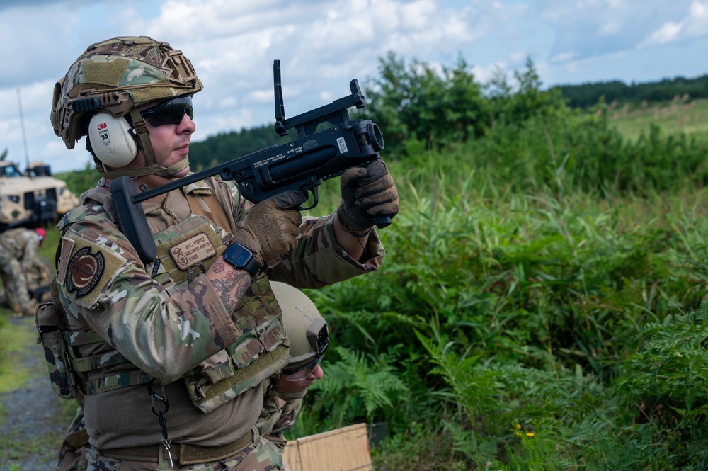 Ready to respond: 35th SFS performs heavy weapons training