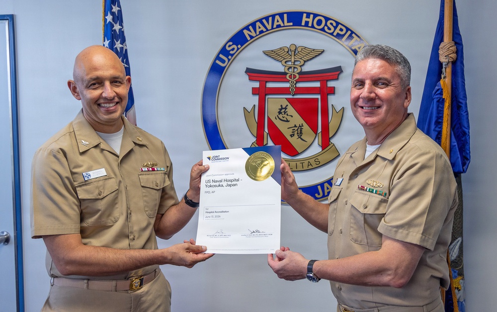 Joint Commission SAFEST Report highlights USNH Yokosuka best practices during 2026 survey