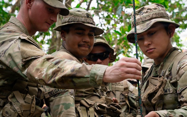 Multinational Forces Tackle Jungle Survival Training in Super Garuda Shield 26