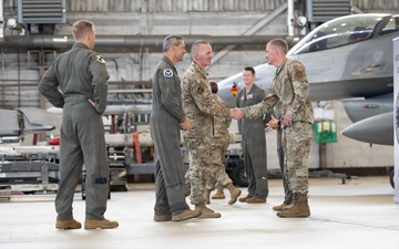 CSAF, CMSAF highlight forward readiness, deterrence during visit to Spangdahlem Air Base