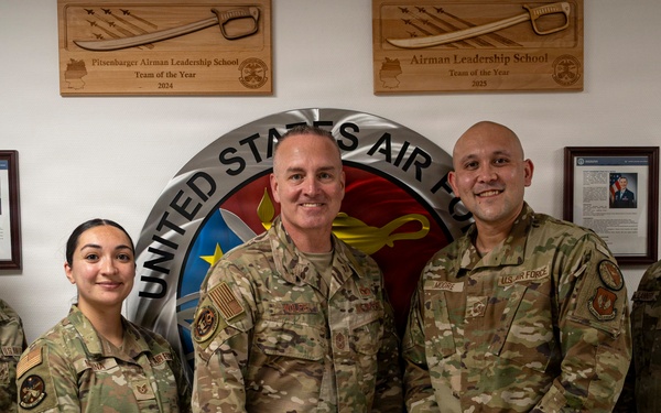 CSAF, CMSAF highlight forward readiness, deterrence during visit to Spangdahlem Air Base