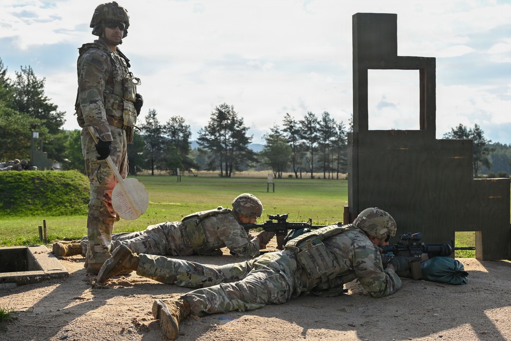 18th Combat Sustainment Support Battalion M4 Range