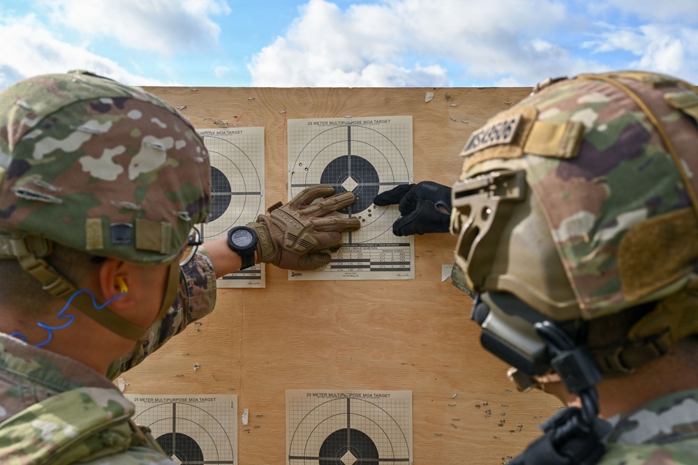 18th Combat Sustainment Support Battalion M4 Range