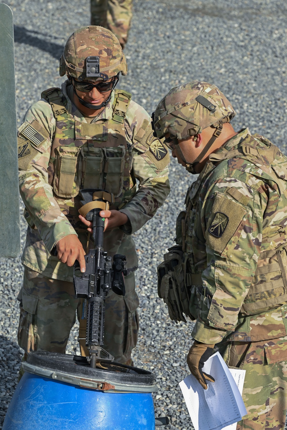 18th Combat Sustainment Support Battalion M4 Range