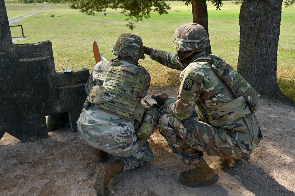 18th Combat Sustainment Support Battalion M4 Range