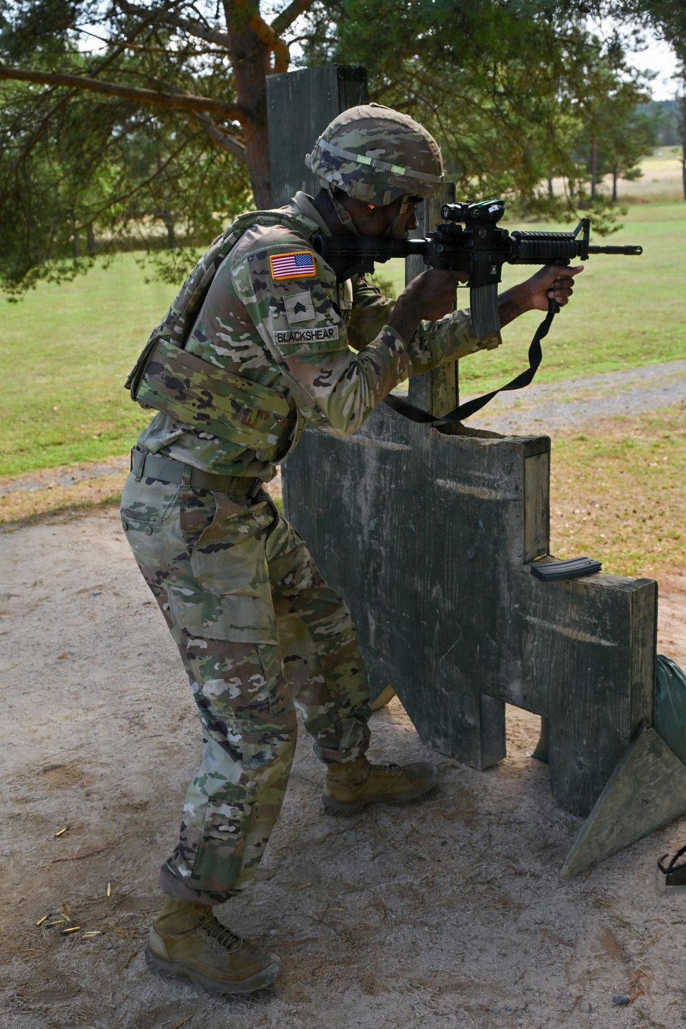 18th Combat Sustainment Support Battalion M4 Range