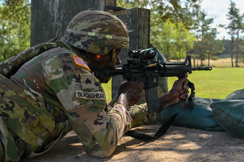 18th Combat Sustainment Support Battalion M4 Range