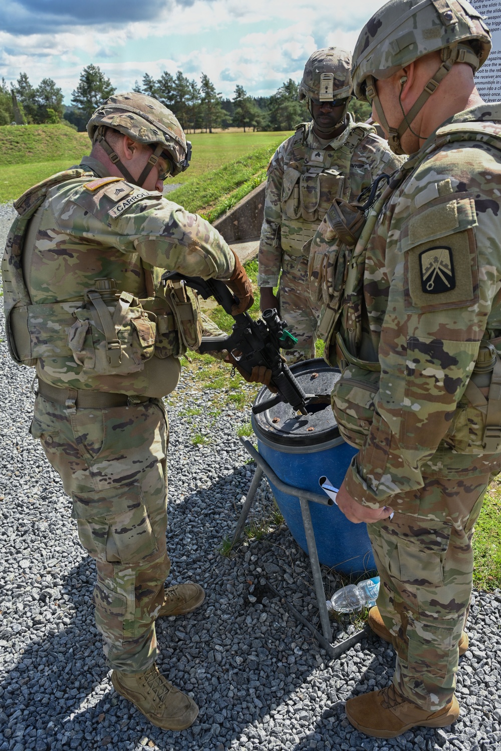 18th Combat Sustainment Support Battalion M4 Range