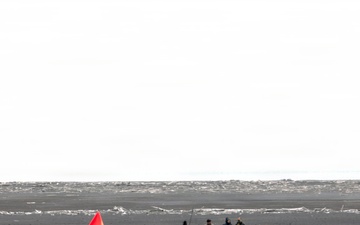 U.S. Air Force combat controllers test unmanned aerial vehicle expeditionary resupply capabilities on Jan Mayen, Norway
