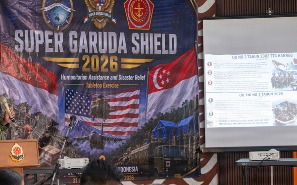 Super Garuda Shield 2026 - HADR TTX