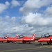 Red Arrows swoop in to RAF Mildenhall