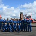 Red Arrows swoop in to RAF Mildenhall