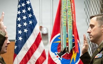 MDC-E promotes Maj. John Hackmann to Lieutenant Colonel