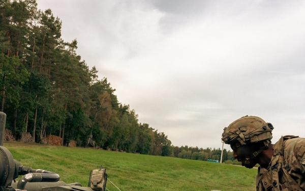 Saber Junction 26: U.S. Soldiers Manning a Howitzer