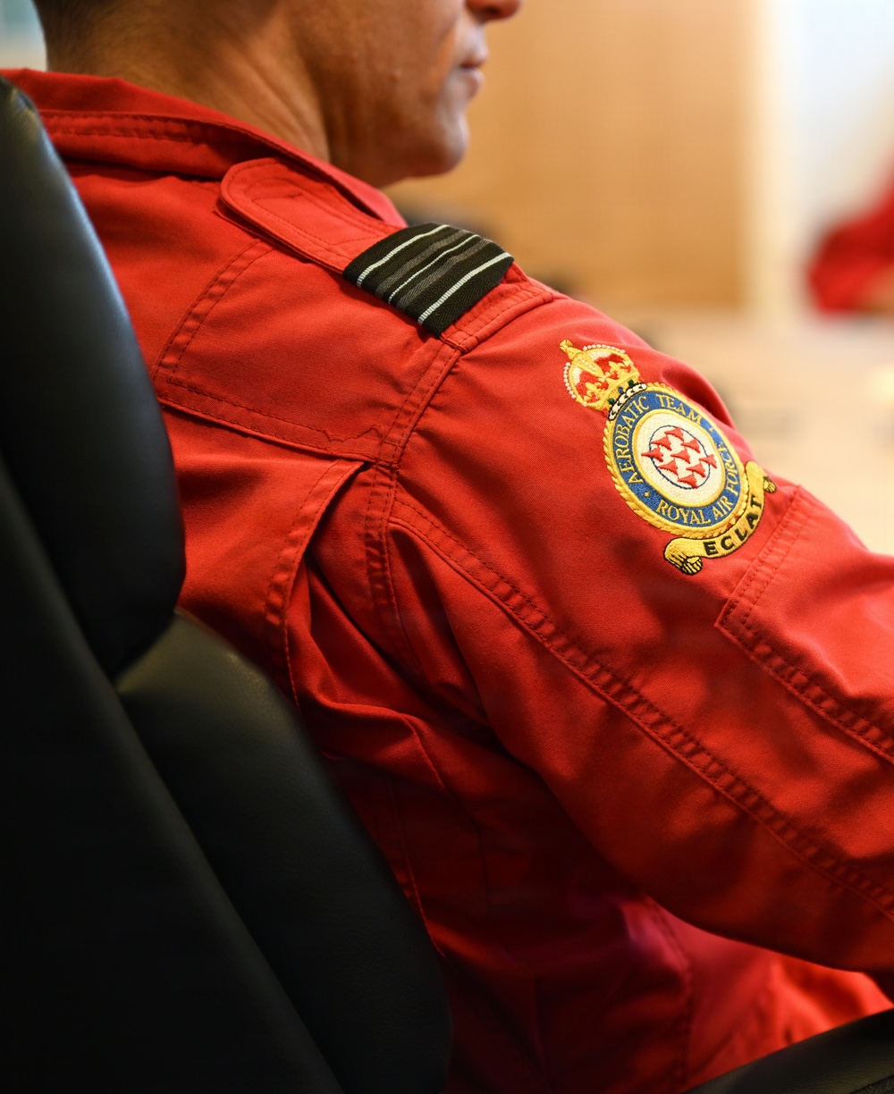 Red Arrows swoop in to RAF Mildenhall
