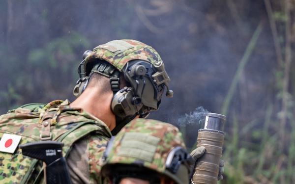 Super Garuda Shield: MRF-D Marines observe Japanese soldiers, Indonesian marines perform mortar live-fire range