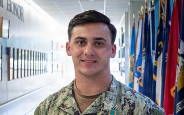 Fair Winds and Following Seas to Hospital Corpsman 2nd Class Calloway