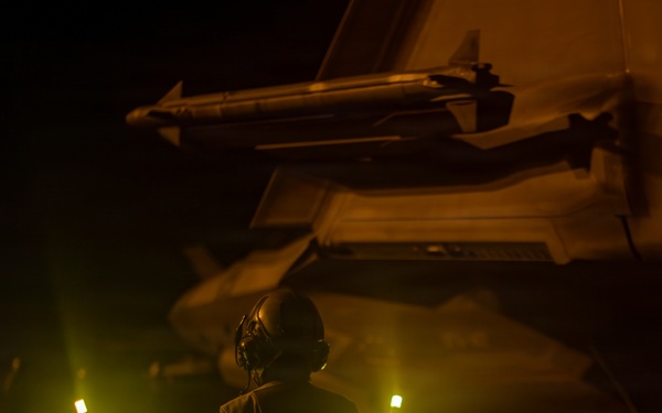 George Washington Conducts Flight Operations