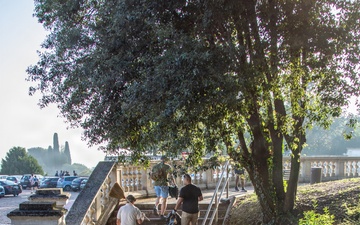 Vicenza military community, Italian counterparts beautify historic Monte Berico