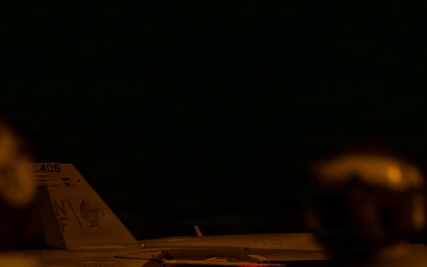 George Washington Conducts Flight Operations