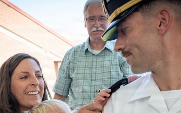 NMRTC Cherry Point Officer Promotes to Lt. Cmdr.