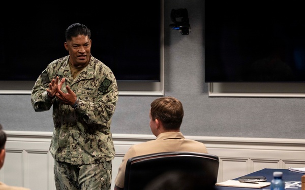 NTAG Chief Selects visit Navy Recruiting Command for PCPO training seminar
