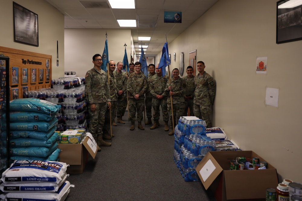 Vanguard Battalion Food Drive