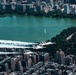 Thunderbirds fly over Statue of Liberty