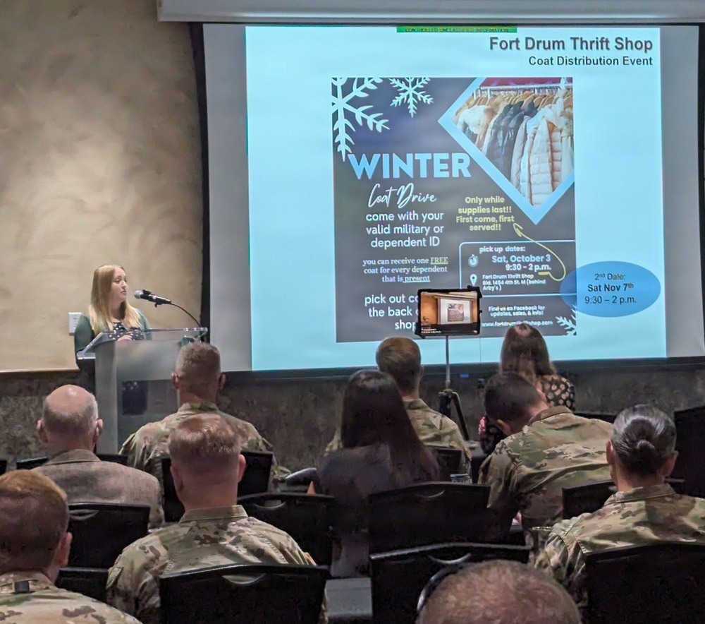 Fort Drum highlights school safety, autumn activities during community forum