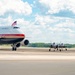 VC-25B Bridge, F-35A Lighting II aircraft execute capital flyover