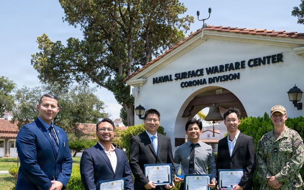 NSWC Corona employees win NAVSEA Excellence Award