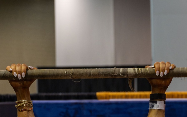 U.S. Marines Attend Anaheim Fitness Expo